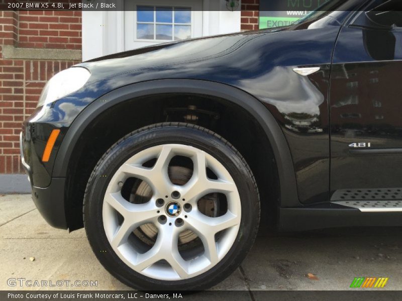 Jet Black / Black 2007 BMW X5 4.8i