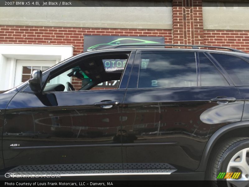 Jet Black / Black 2007 BMW X5 4.8i