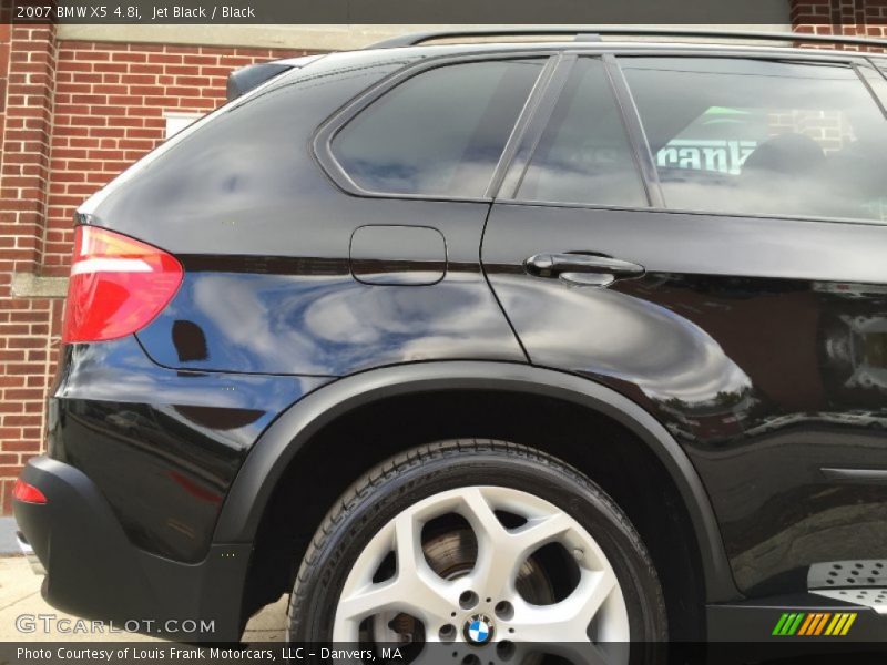 Jet Black / Black 2007 BMW X5 4.8i