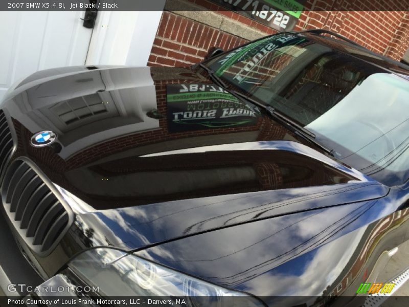 Jet Black / Black 2007 BMW X5 4.8i