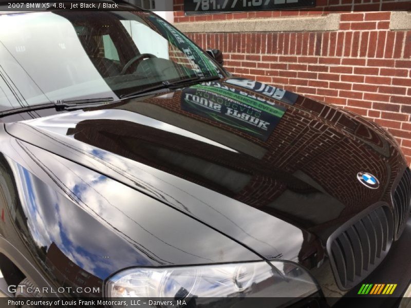 Jet Black / Black 2007 BMW X5 4.8i