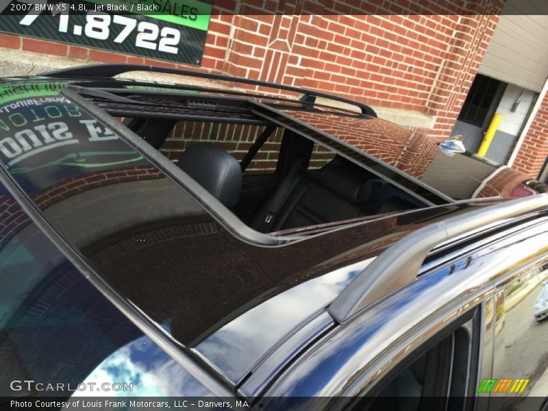 Jet Black / Black 2007 BMW X5 4.8i