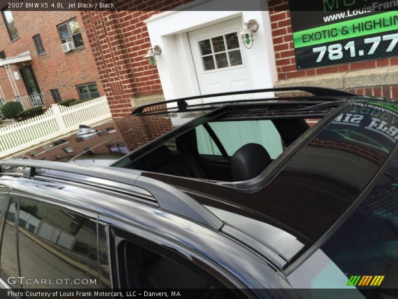 Jet Black / Black 2007 BMW X5 4.8i