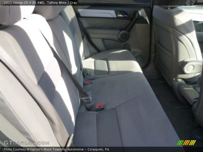 Taffeta White / Gray 2011 Honda CR-V EX 4WD