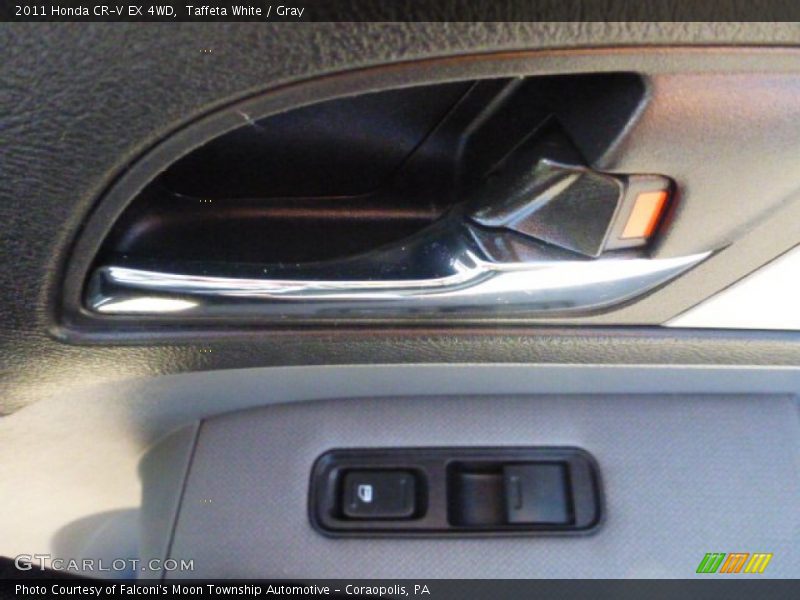 Taffeta White / Gray 2011 Honda CR-V EX 4WD