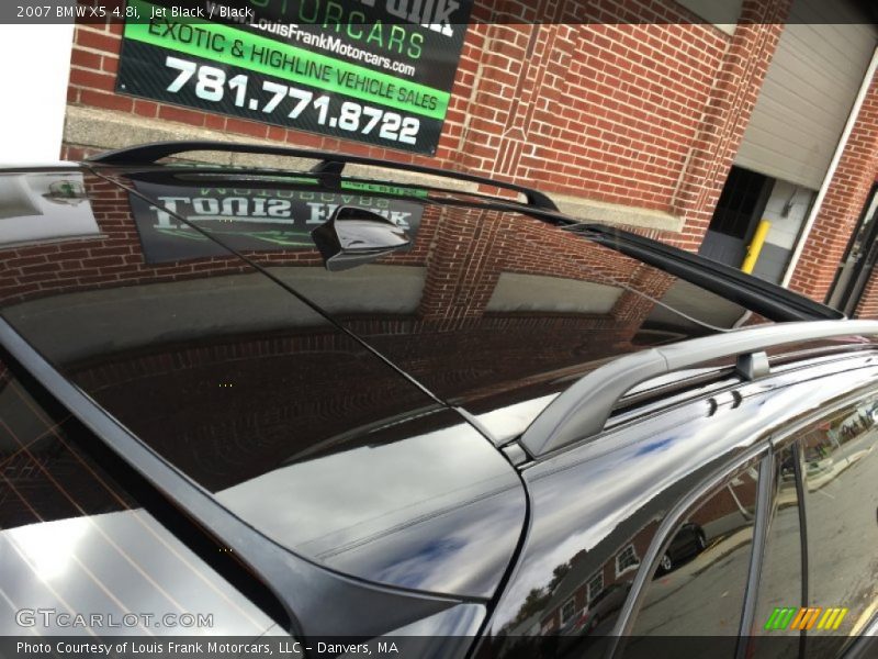 Jet Black / Black 2007 BMW X5 4.8i