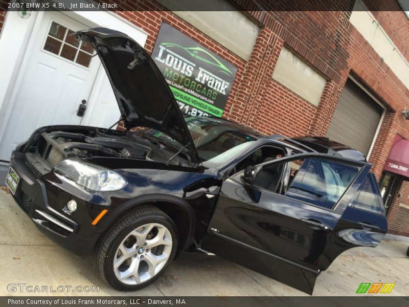 Jet Black / Black 2007 BMW X5 4.8i