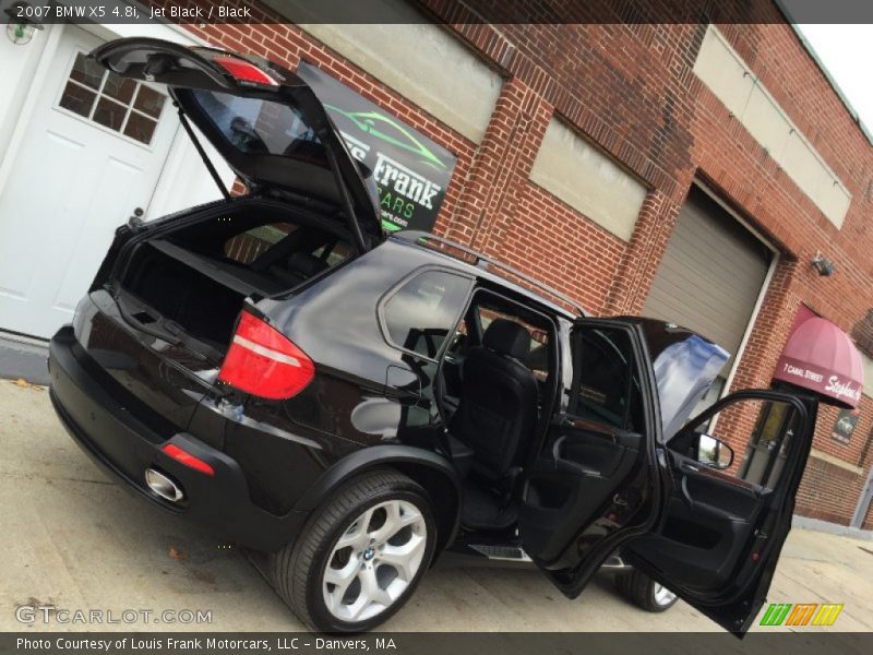 Jet Black / Black 2007 BMW X5 4.8i