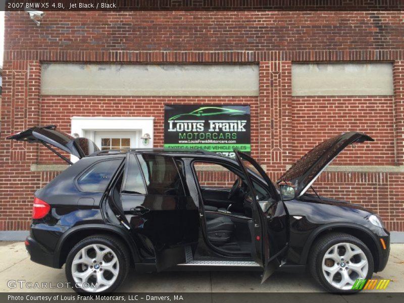 Jet Black / Black 2007 BMW X5 4.8i