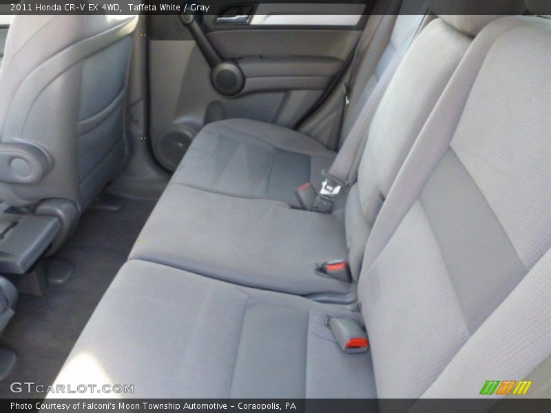 Taffeta White / Gray 2011 Honda CR-V EX 4WD