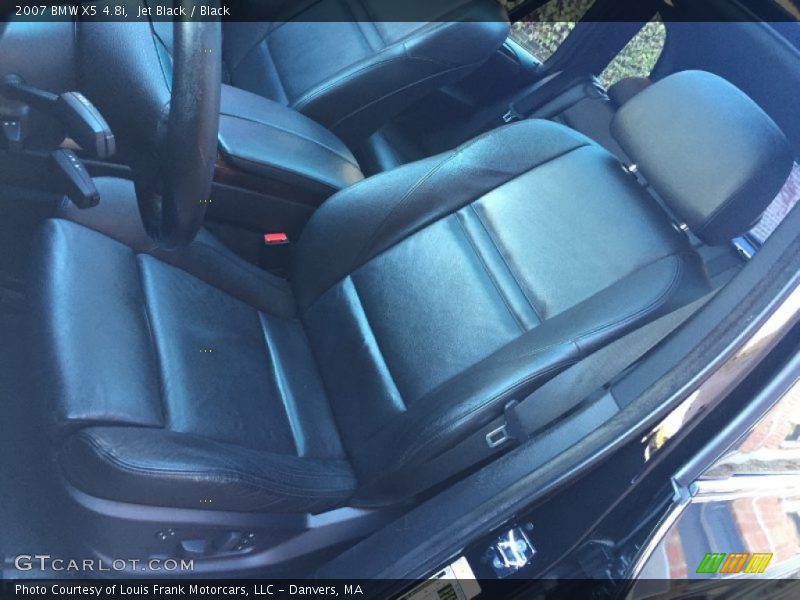 Jet Black / Black 2007 BMW X5 4.8i