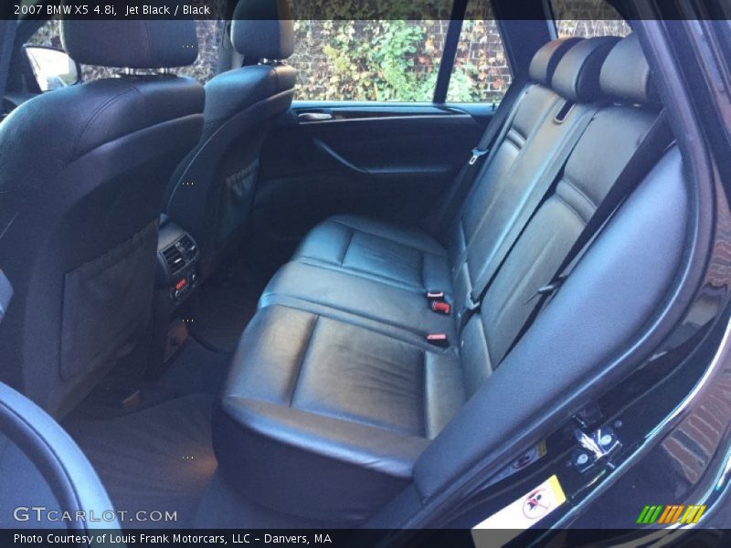 Jet Black / Black 2007 BMW X5 4.8i