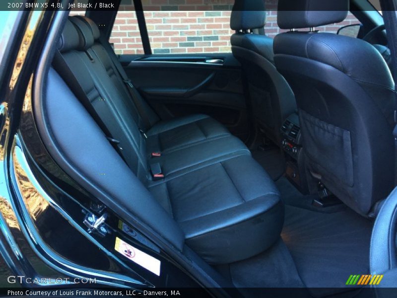 Rear Seat of 2007 X5 4.8i