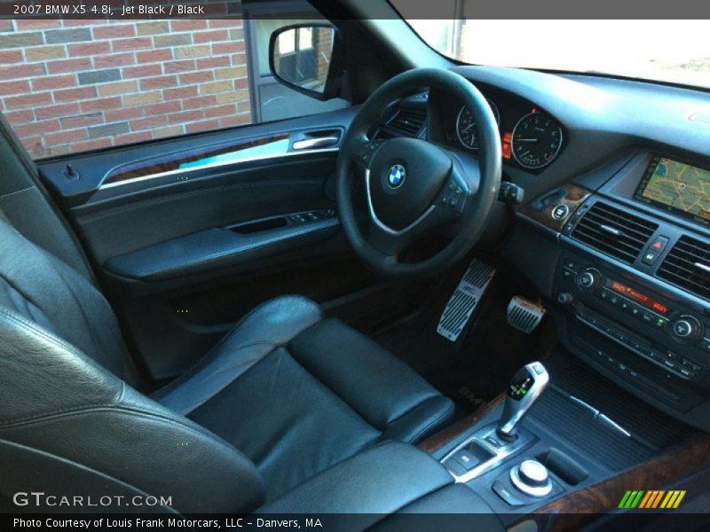 Jet Black / Black 2007 BMW X5 4.8i