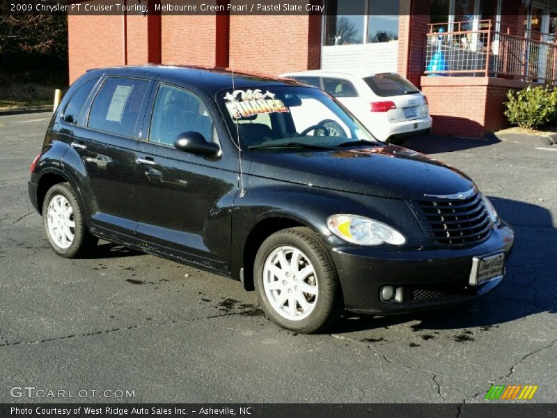 Melbourne Green Pearl / Pastel Slate Gray 2009 Chrysler PT Cruiser Touring
