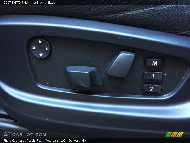 Controls of 2007 X5 4.8i