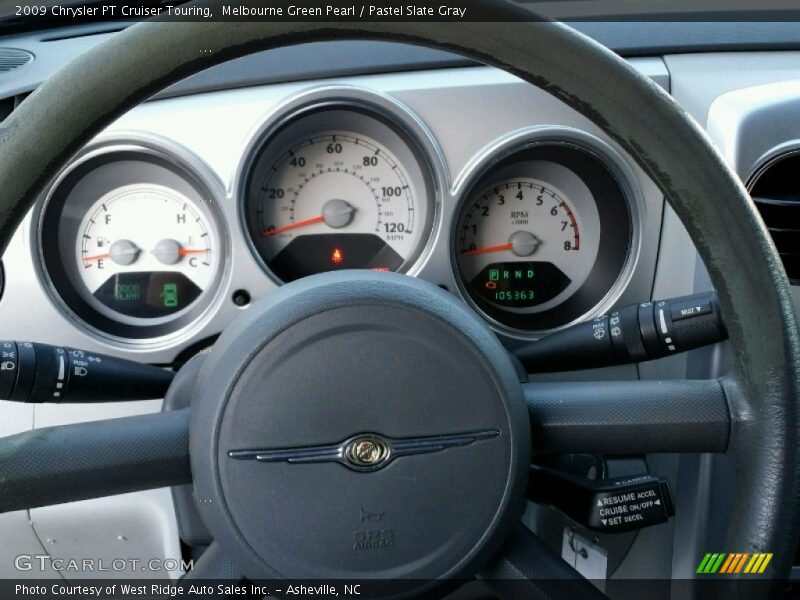 Melbourne Green Pearl / Pastel Slate Gray 2009 Chrysler PT Cruiser Touring
