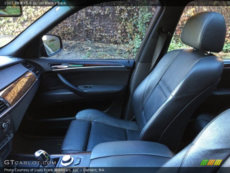 Front Seat of 2007 X5 4.8i