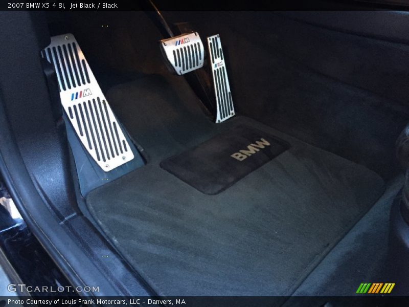 Jet Black / Black 2007 BMW X5 4.8i