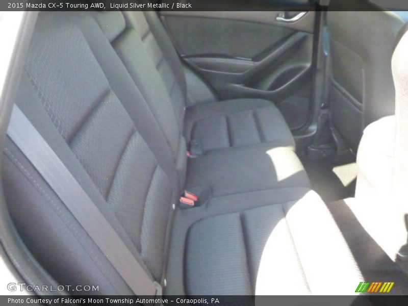 Liquid Silver Metallic / Black 2015 Mazda CX-5 Touring AWD