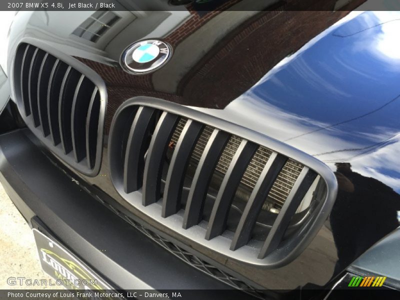 Jet Black / Black 2007 BMW X5 4.8i
