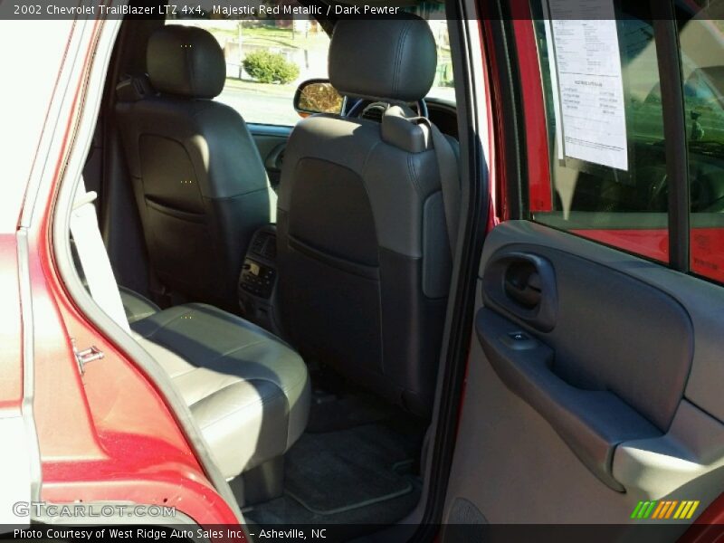 Majestic Red Metallic / Dark Pewter 2002 Chevrolet TrailBlazer LTZ 4x4