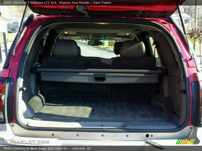 Majestic Red Metallic / Dark Pewter 2002 Chevrolet TrailBlazer LTZ 4x4