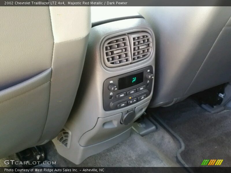 Majestic Red Metallic / Dark Pewter 2002 Chevrolet TrailBlazer LTZ 4x4