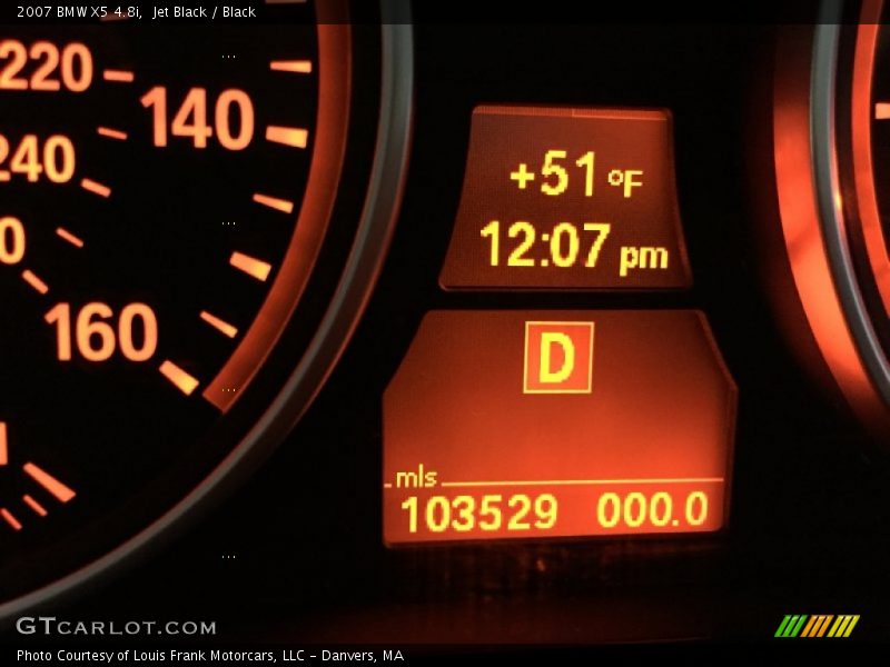 Jet Black / Black 2007 BMW X5 4.8i