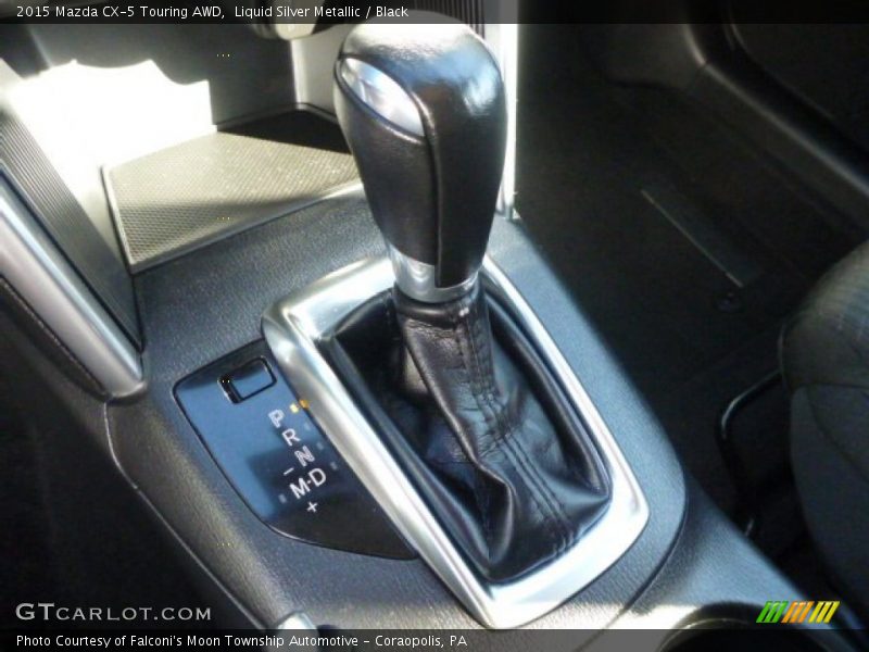 Liquid Silver Metallic / Black 2015 Mazda CX-5 Touring AWD