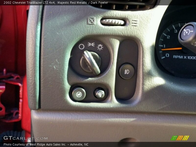 Majestic Red Metallic / Dark Pewter 2002 Chevrolet TrailBlazer LTZ 4x4