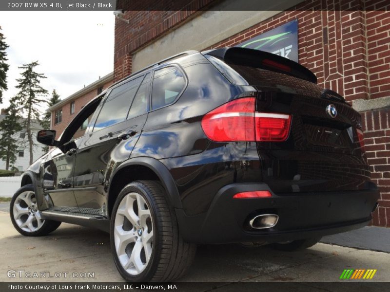 Jet Black / Black 2007 BMW X5 4.8i