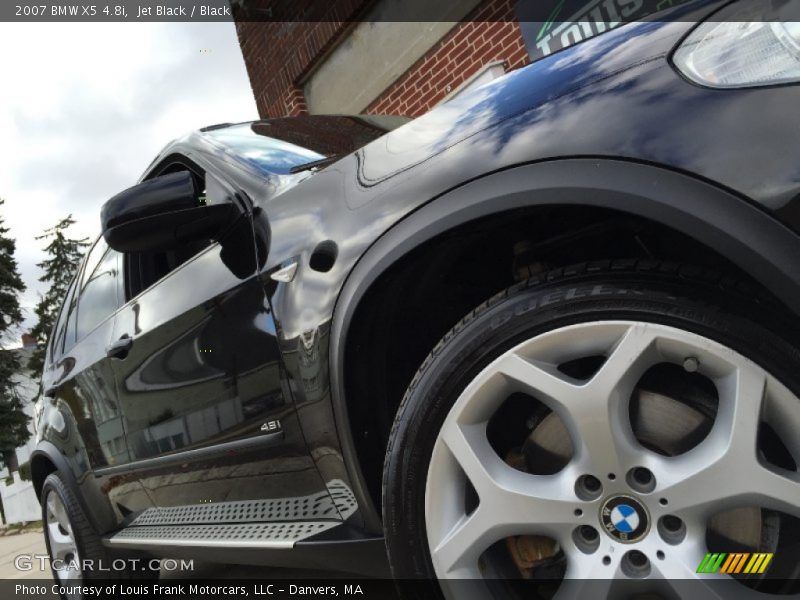 Jet Black / Black 2007 BMW X5 4.8i