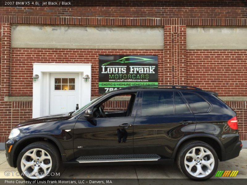 Jet Black / Black 2007 BMW X5 4.8i