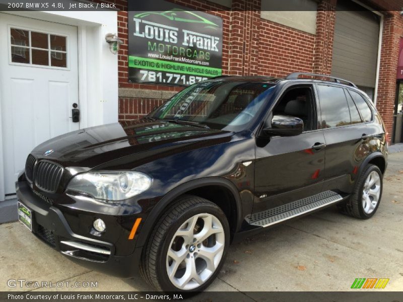 Jet Black / Black 2007 BMW X5 4.8i