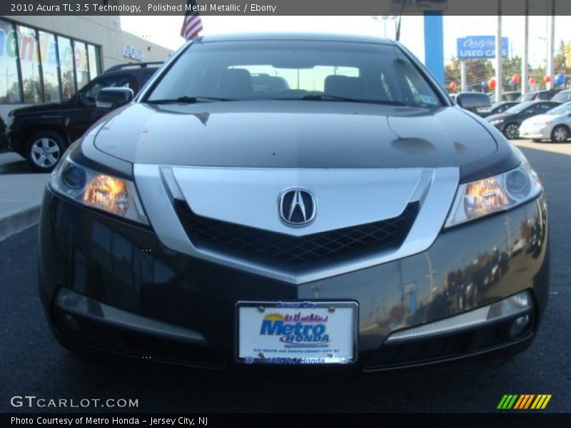 Polished Metal Metallic / Ebony 2010 Acura TL 3.5 Technology