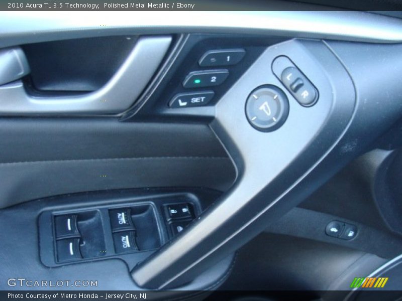 Polished Metal Metallic / Ebony 2010 Acura TL 3.5 Technology