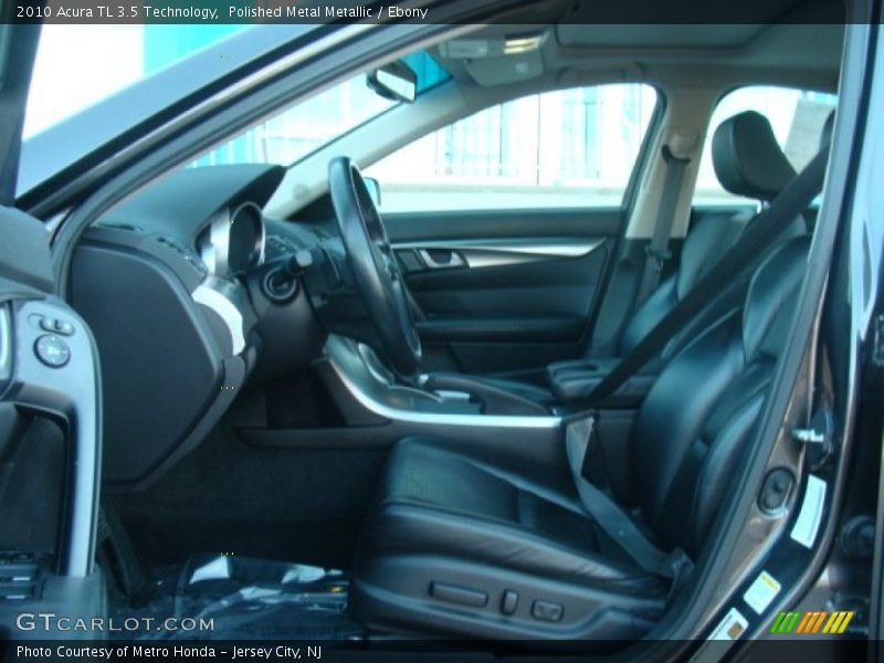 Polished Metal Metallic / Ebony 2010 Acura TL 3.5 Technology