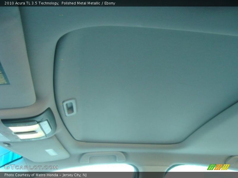 Polished Metal Metallic / Ebony 2010 Acura TL 3.5 Technology