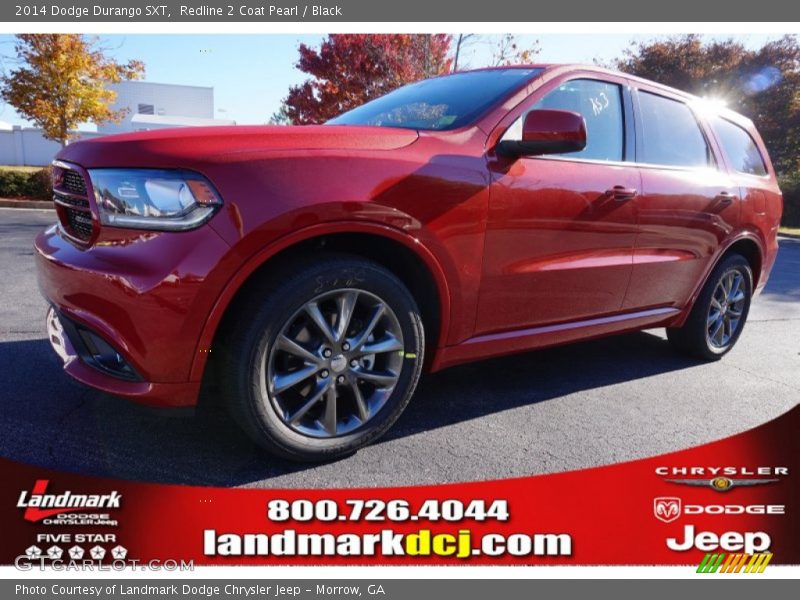 Redline 2 Coat Pearl / Black 2014 Dodge Durango SXT