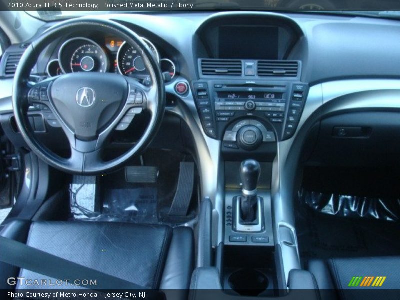Polished Metal Metallic / Ebony 2010 Acura TL 3.5 Technology