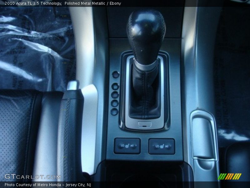 Polished Metal Metallic / Ebony 2010 Acura TL 3.5 Technology