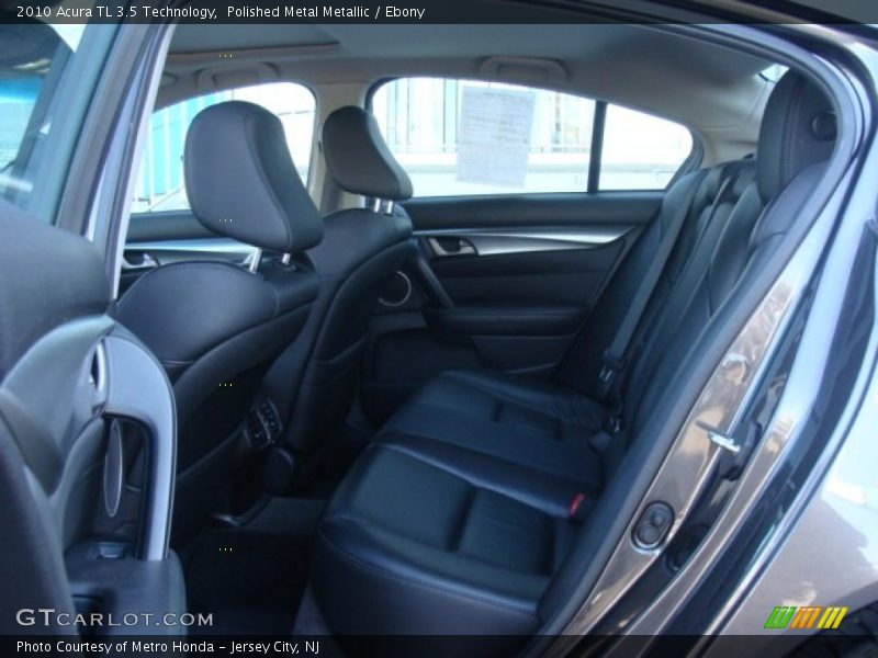 Polished Metal Metallic / Ebony 2010 Acura TL 3.5 Technology