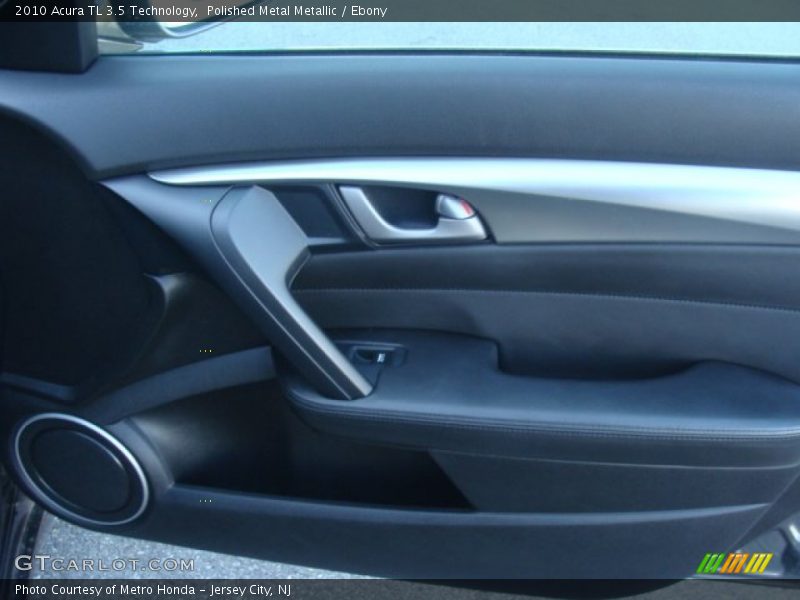 Polished Metal Metallic / Ebony 2010 Acura TL 3.5 Technology