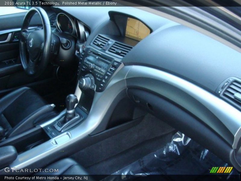 Polished Metal Metallic / Ebony 2010 Acura TL 3.5 Technology
