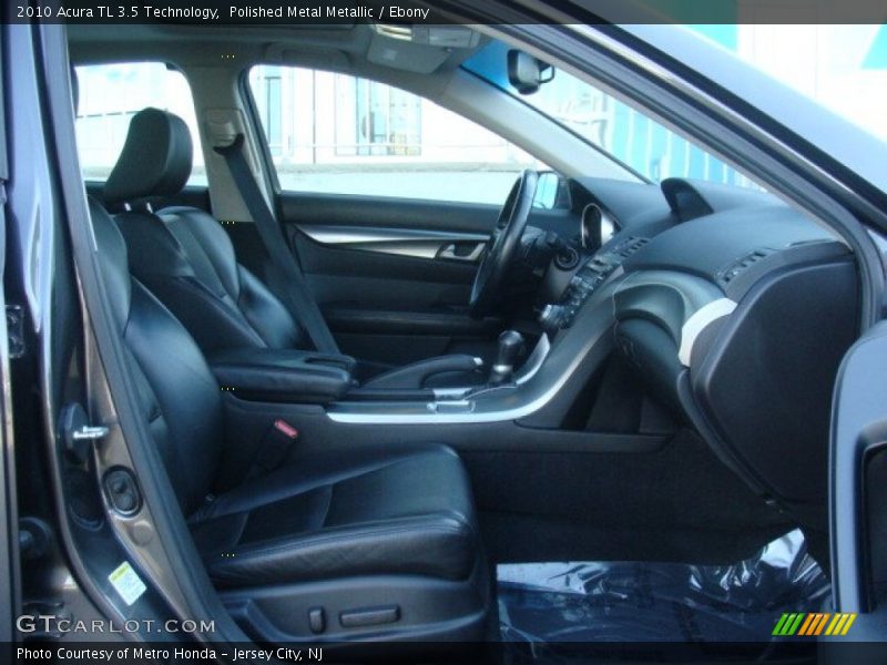 Polished Metal Metallic / Ebony 2010 Acura TL 3.5 Technology