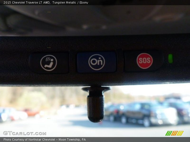 Tungsten Metallic / Ebony 2015 Chevrolet Traverse LT AWD
