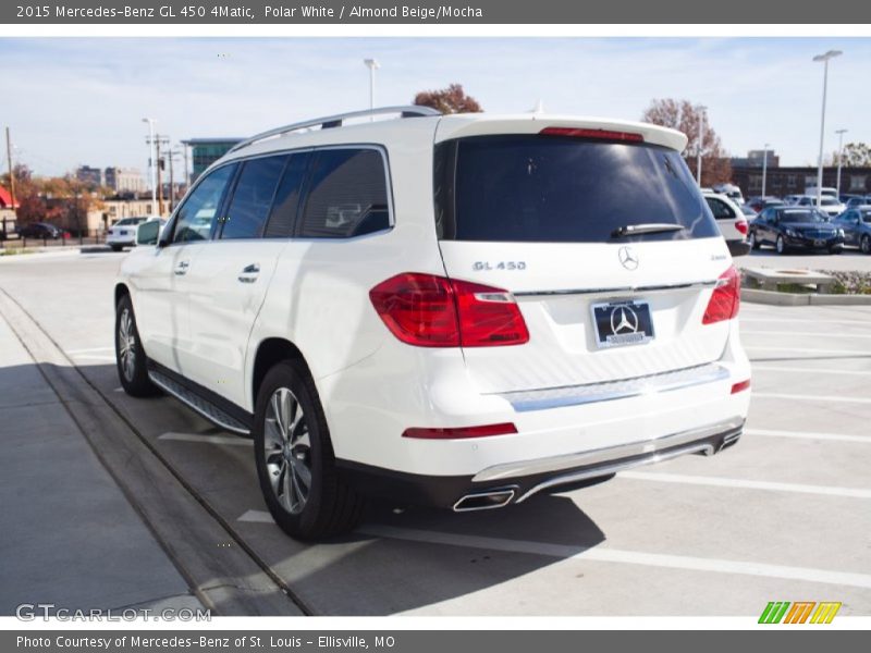 Polar White / Almond Beige/Mocha 2015 Mercedes-Benz GL 450 4Matic