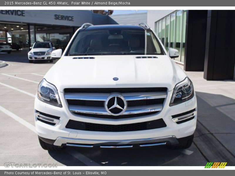 Polar White / Almond Beige/Mocha 2015 Mercedes-Benz GL 450 4Matic