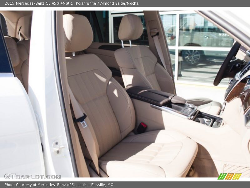 Polar White / Almond Beige/Mocha 2015 Mercedes-Benz GL 450 4Matic